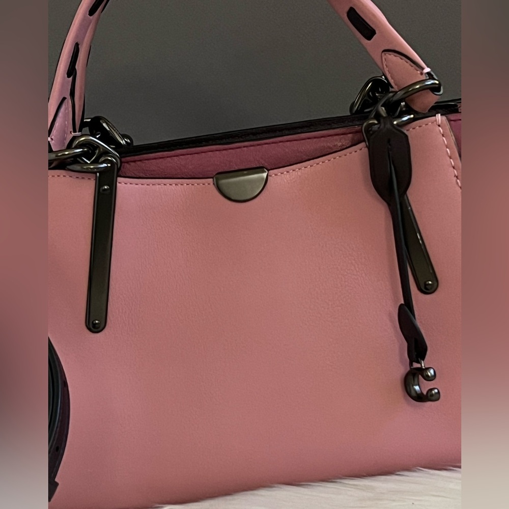 💰SOLD - 78146 - Coach Dreamer In Colorblock With Whipstitch - Picture 4 of 11